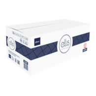 Ręcznik składany ZZ typ W Lamix Ellis 20,7 x 32 cm biały 2250 listków