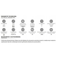 Ręcznik składany V ELLIS PROFESSIONAL 3200 - biały/wzór fioletowy