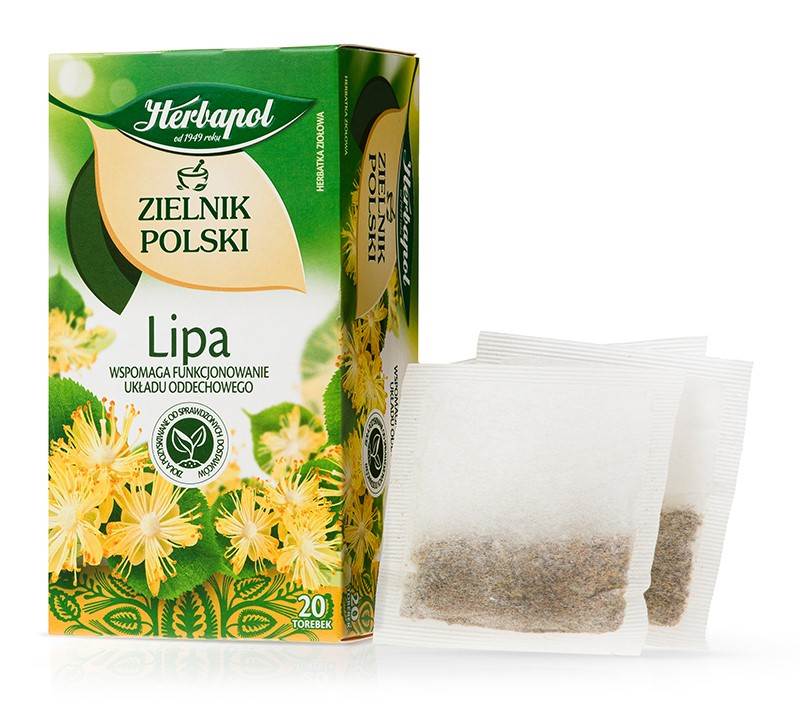 Herbata ziołowa Herbapol Zielnik Polski lipa 20 saszetek x 1,5 g