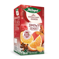 Herbata owocowo-ziołowa o smaku cytrusowym  Herbapol Zimowy Sekret  20 saszetek x 2,5 g