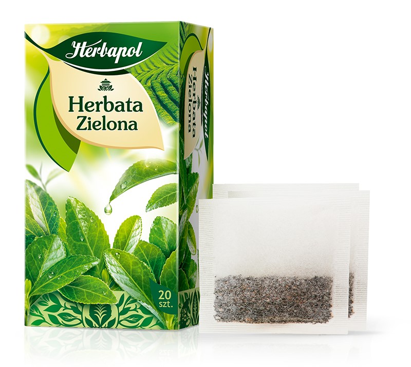 Herbata zielona Herbapol Herbata Zielona 20 saszetek x 2,0 g