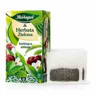 Herbata zielona Herbapol Herbata Zielona kwitnąca wiśnia 20 saszetek x 1,7 g