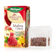 Herbata owocowo-ziołowa Herbapol Herbaciany Ogród malina z pigwą 20 saszetek x 2,7 g