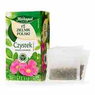 Herbata ziołowa Herbapol Zielnik Polski czystek 20 saszetek x 2 g