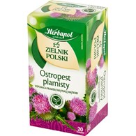 Herbata ziołowa Herbapol Zielnik Polski Ostropest 20 saszetek x 2 g