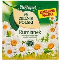 Herbata ziołowa Herbapol Zielnik Polski rumianek 40 saszetek x 1,5 g