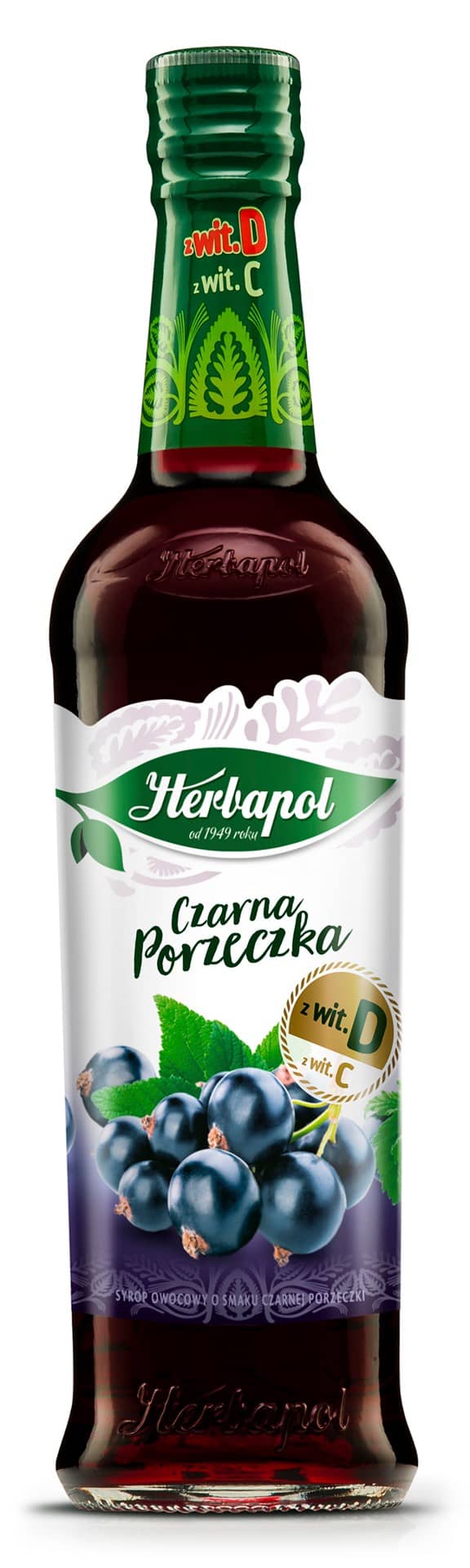 Syrop Herbapol czarna porzeczka 420 ml