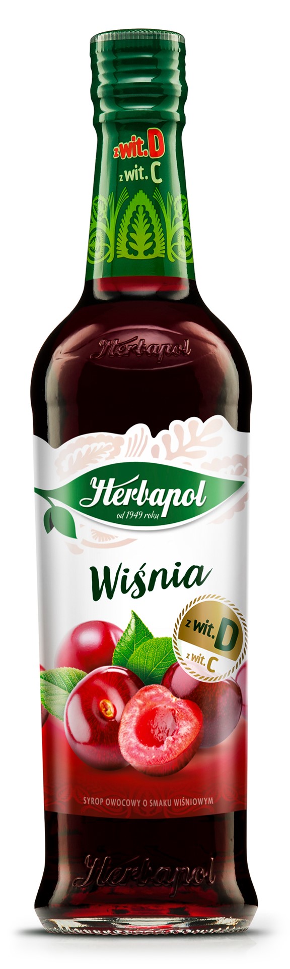 Syrop Herbapol wiśnia 420 ml