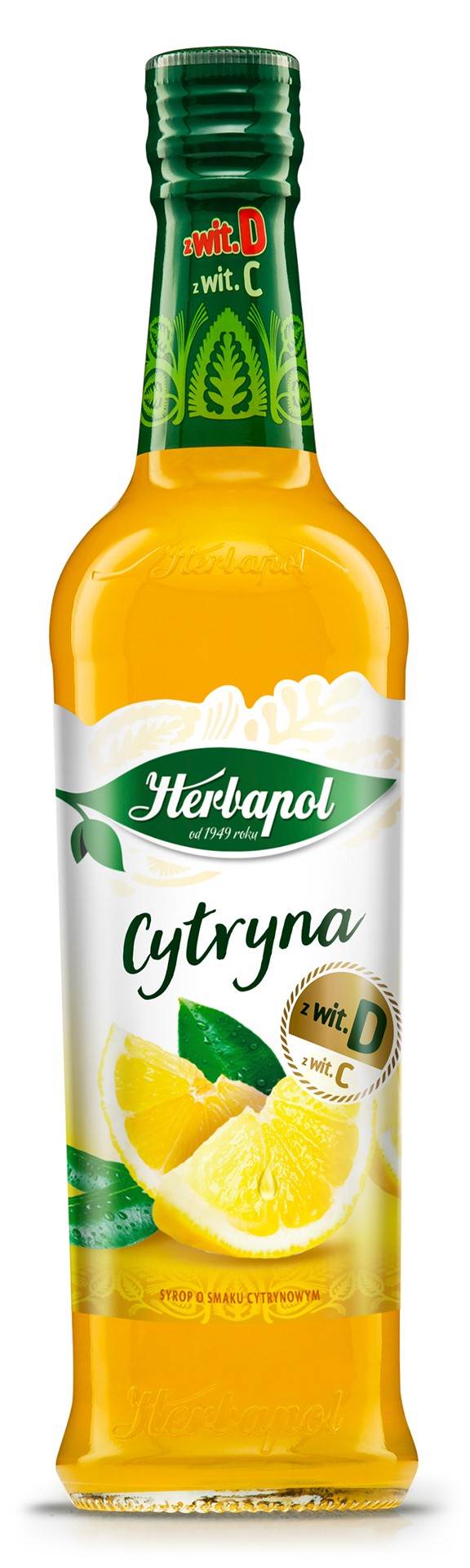 Syrop Herbapol cytryna 420 ml