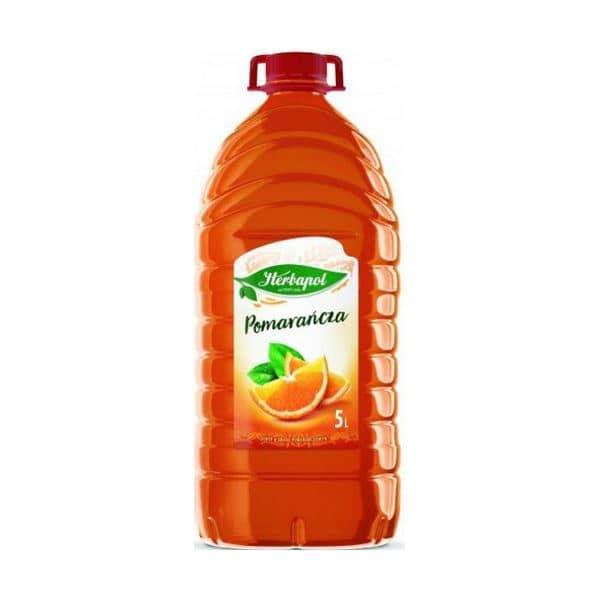 Syrop HERBAPOL Pomarancza 5l