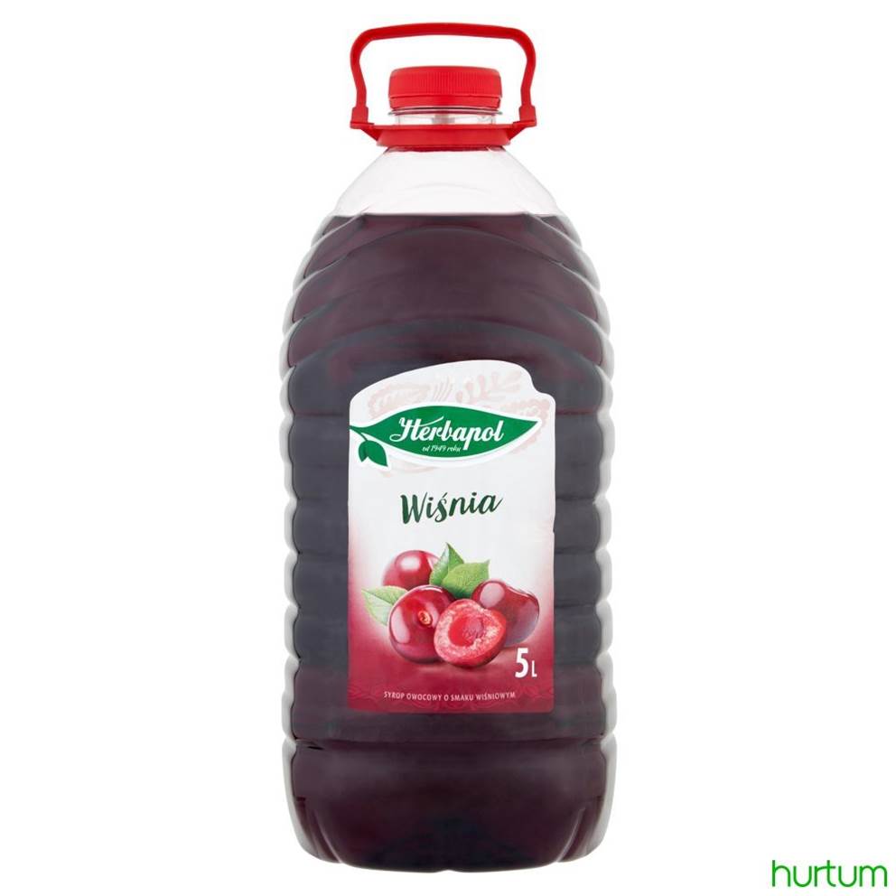 Syrop HERBAPOL Wiśnia 5l