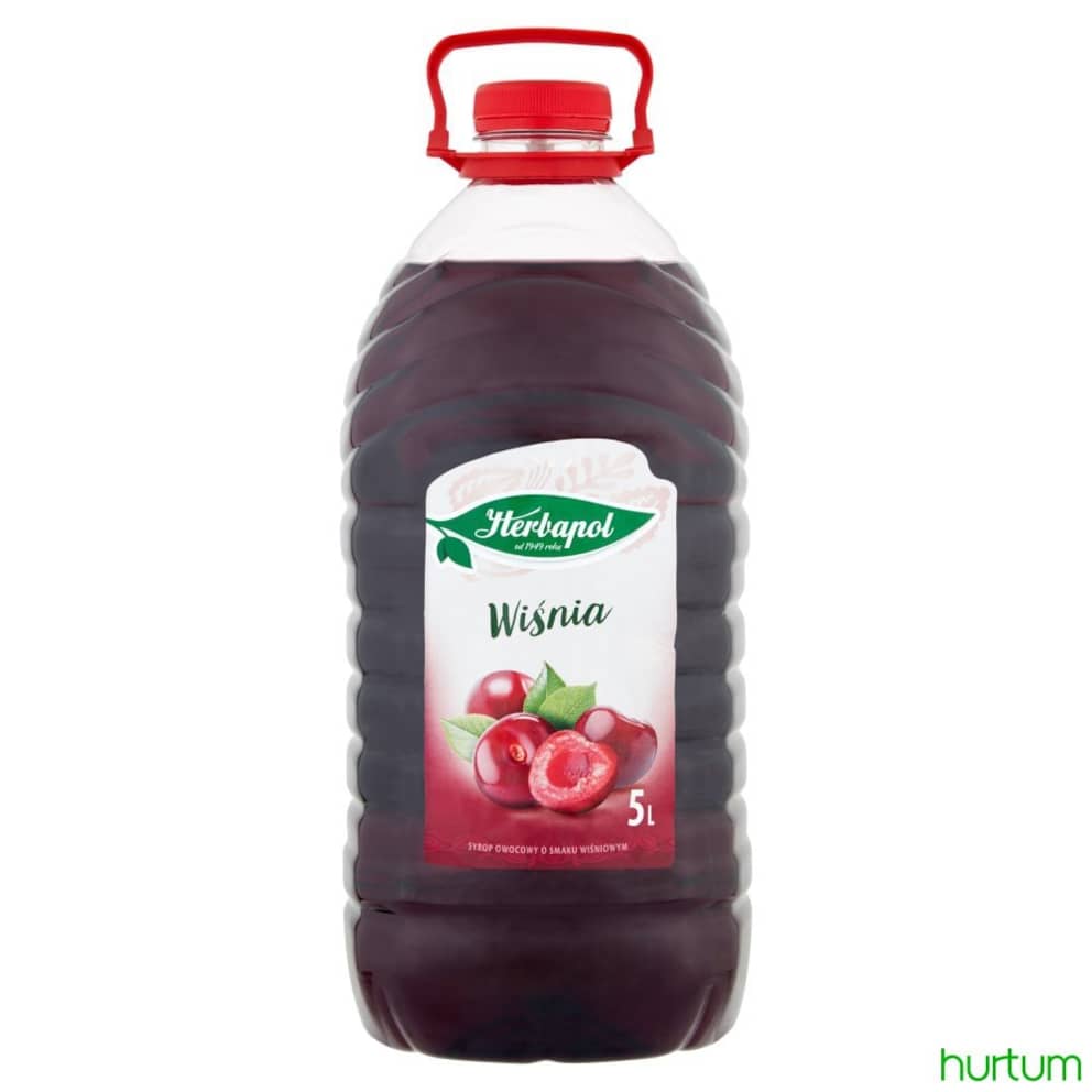Syrop HERBAPOL Wiśnia 5l