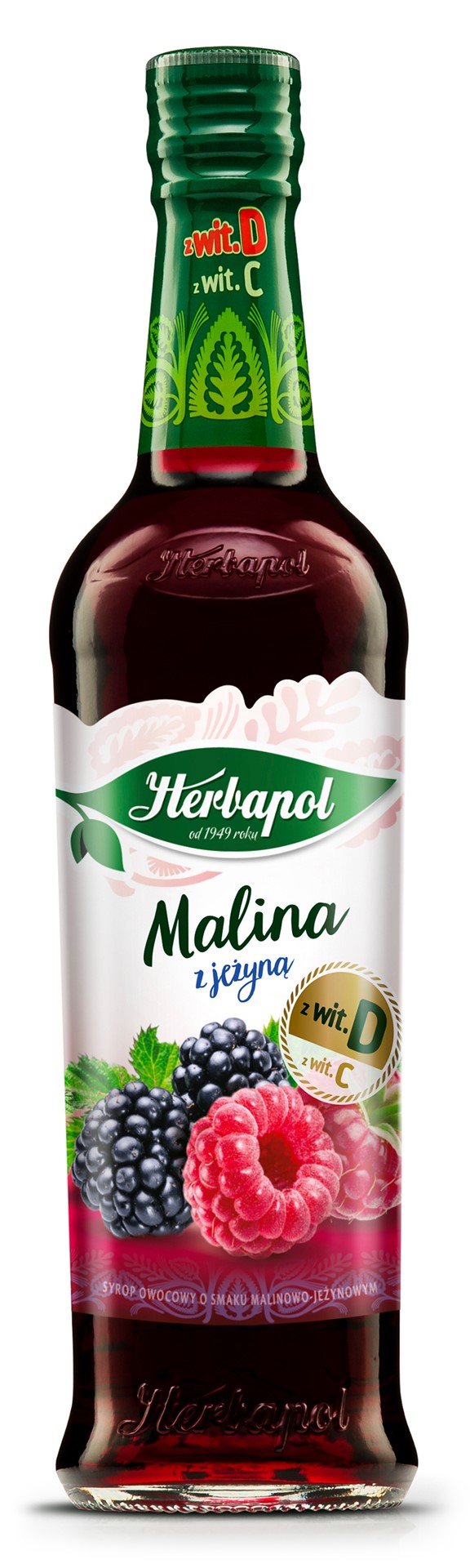 Syrop Herbapol malina z jeżyną 420 ml