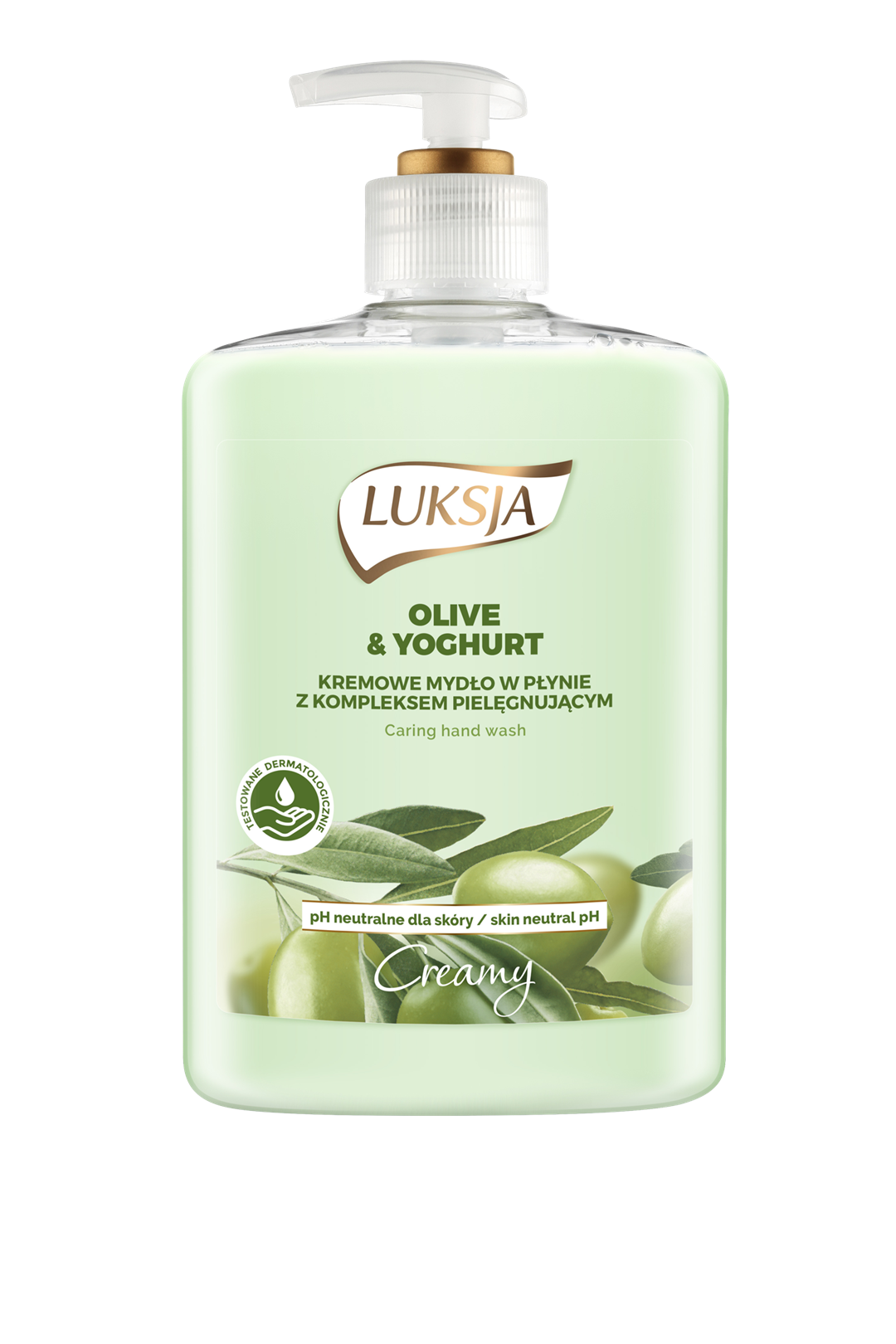 Mydło w płynie LUKSJA Creme, oliwka i jogurt, 500ml