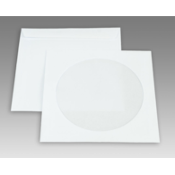 Koperty białe CD NK z oknem 125x125mm 80g 1000 szt.