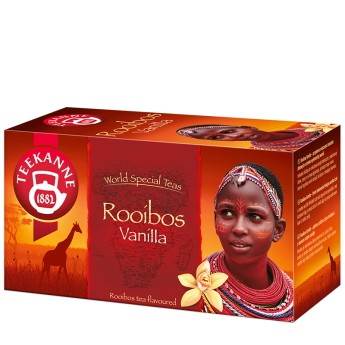 Herbata Rooibos waniliowa World special teas Teekanne 20 torebek