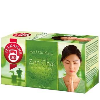 Herabat TEEKANNE Zen-Chai Green Tea, 20 kopert