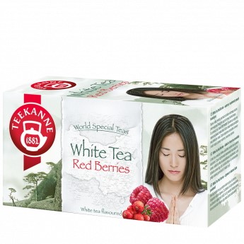 Herbata biała żurawina i malina World special teas White Tea Teekanne 20 torebek