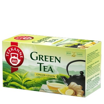 Herbata zielona imbir i cytryna Teekanne 20 torebek
