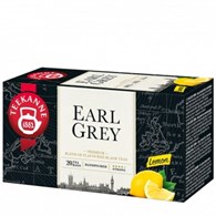 Herbata czarna cytryna Earl Grey Lemon Teekanne 20 torebek