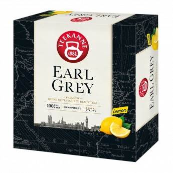 Herbata owoc exp TEEKANNE Earl Grey Lemon 100szt
