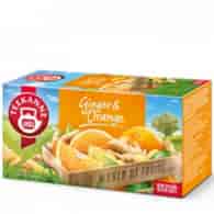 Herbata owocowa imbir i pomarańcza Świat Owoców Teekanne 20 torebek