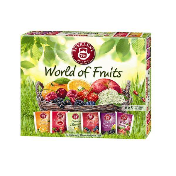 Herbata Teekanne World of Fruits Collection mix 6x5