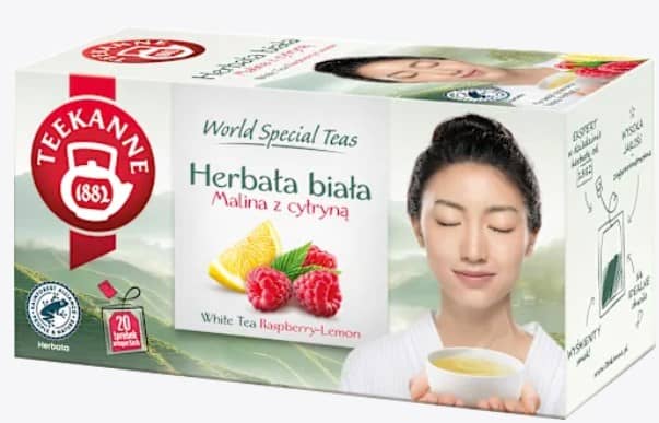 Herbata TEEKANNE White Malina z cytryną Expr op 20