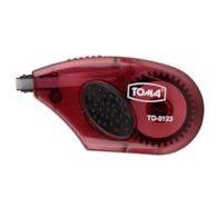 Korektor w taśmie, boczny aplikator,8m ,5mm, 4 kolory obudowy  biały