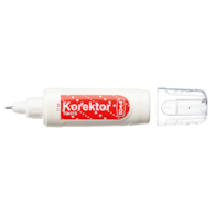 Korektor w płynie, końcówka metalowa, 17ml  biały
