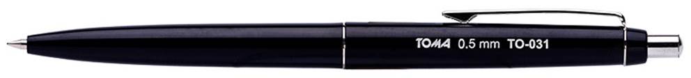 Długopisy Asystent 3 końcówki: 1,0mm, 0,7mm, 0,5mm   czarny