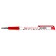 Długopisy AUTOMAT SUPERFINE z supercienką końcówką, 0,5mm  czerwony