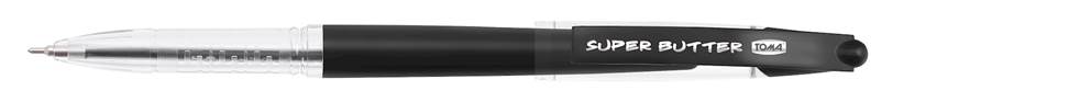 Długopisy SUPER BUTTER, końcówka fine 0,5mm,   czarny
