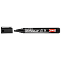 Markery permanentne napelnialne ARTLINE, końcówka ścięta,   czarny