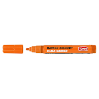 Markery kredowe, końcówka okrągła 4,5mm, 8g tuszu  pomarańczowy