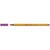 Cienkopisy F-Liner 0,4mm, pomarańczowa obudowa.  jasno różowy