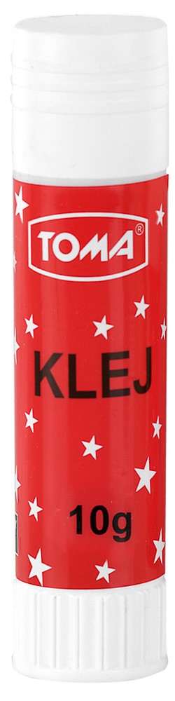 Klej biurowy w sztyfcie 10g,   biały