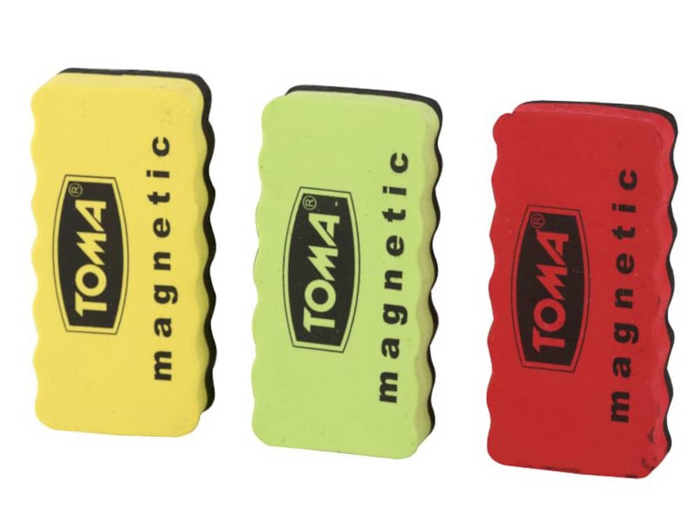 Ścieracz do tablic suchościeralnych magnetyczny  mix