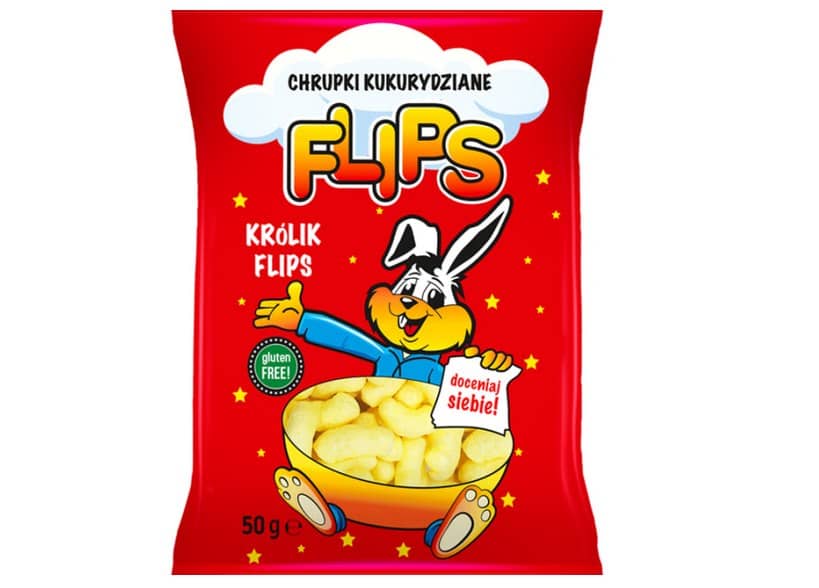 CHRUPKI KUKURYDZIANE FLIPS 50 g SANTE