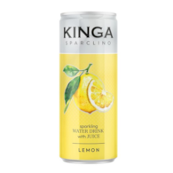 Woda KINGA Sparclino Water Drink Cytryna 250ml puszka
