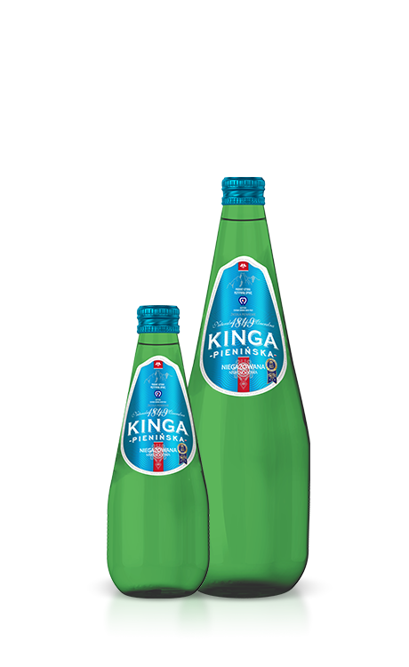 Woda mineralna niegazowana Kinga Pienińska 330 ml szkło 12szt