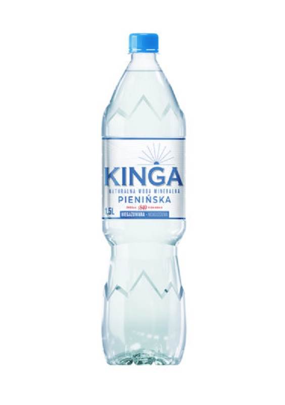 Woda mineralna niegazowana Kinga Pienińska 1,5 l PET 6szt