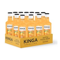 Woda KINGA Sparclino Water Drink Pomarańcza 250ml op12 Szklana Butelka bezzwrotna