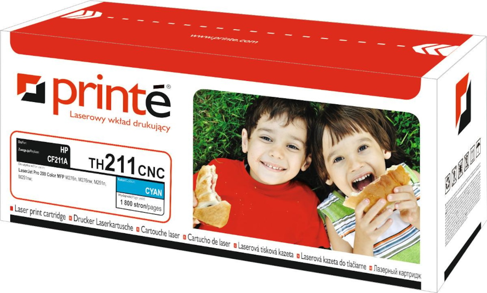 Toner cyan Printe zastępuje HP / Canon CF211A / CRG-731C 1800 str.