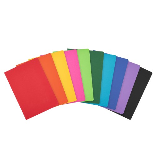 ZESZYT A4/ 96k  RAINBOW kratka z  marginesem.