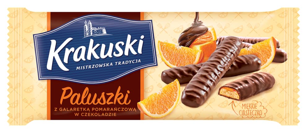 CIASTKA KRAKUSKI PALUSZKI CZEK POMAR 144G BAHLSEN
