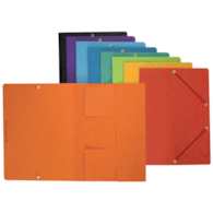 TECZKA PRESZPANOWA Z GUMKĄ BANTEX A4 JASNONIEBIESKI