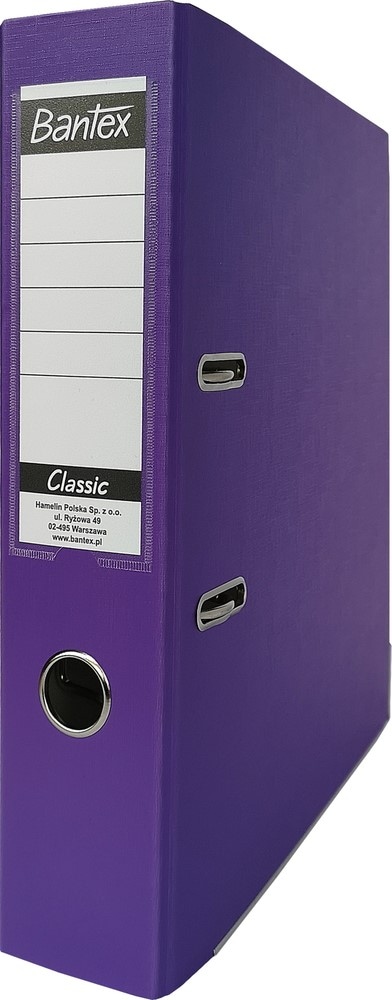 SEGREGATOR BANTEX BUDGET CLASSIC 7,5 CM FIOLETOWY