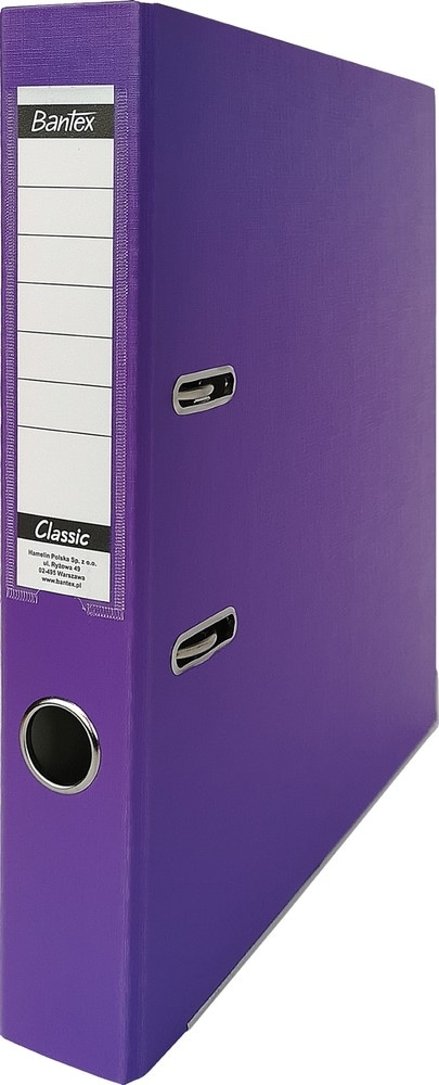 SEGREGATOR BANTEX BUDGET CLASSIC 5 CM FIOLETOWY