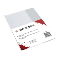 OKŁADKA NA ZESZYT TOP 2000 BG5 A5 PP 90MIC. GROSZKOWE op. 5 sztuk